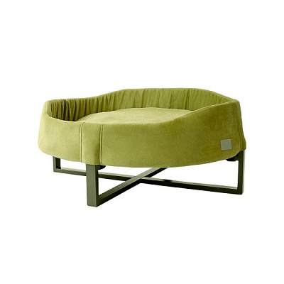 Лежак 10 центів для Джека Джага L оливковый 90х75х45 см