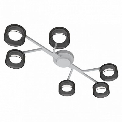 Люстра стельова Hopfen STARK WH 6xGX53 білий