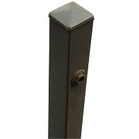 Столб Укрітарм 80х80х2200 мм с поворотной гайкой