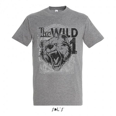 Футболка Sol's с рисунком р. XL темно-меланжевый 