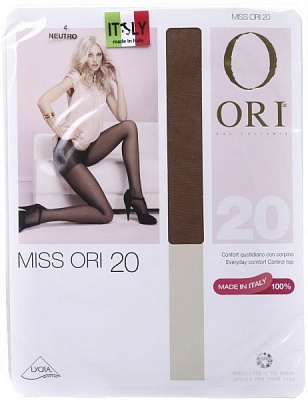 Колготки жіночі ORI Miss 20 Den Nature р. 4 бежевий 1 шт.