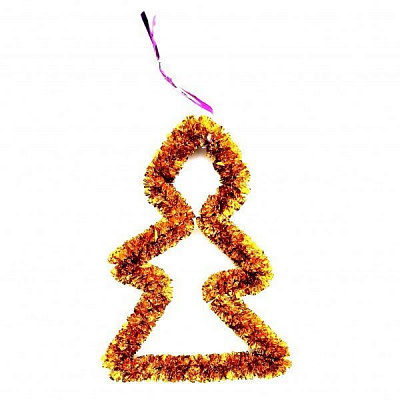 Ялинка декоративна Н25 золота золотий