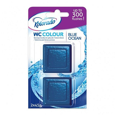 Таблетка для сливного бачка Kolorado Blue Ocean 2х45 г 