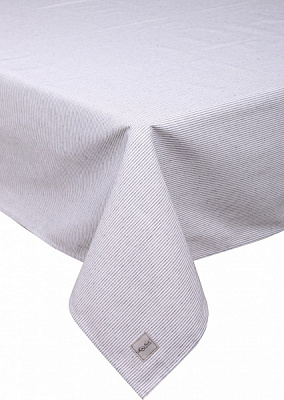 Скатерть Fish синяя полоска 136x180 см синий La Nuit 