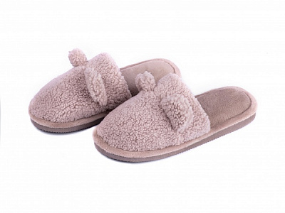 Тапочки детские для девочки Twins HS меховые Teddi р.30/31 розовый 