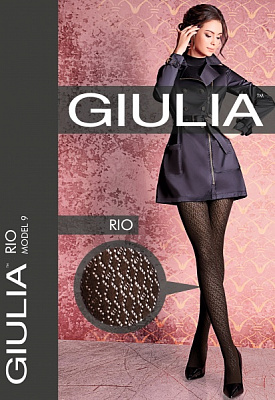 Колготки женские Giulia Rio (9) р. 3 150 den caffe 