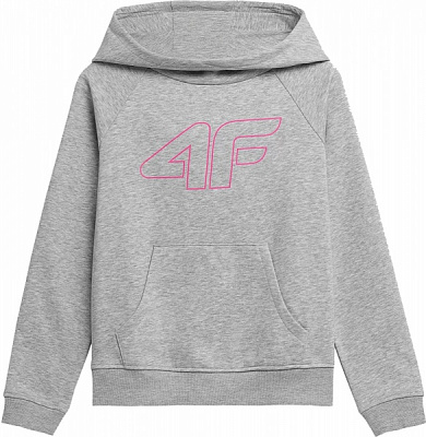 Джемпер 4F NOSDJ-JBLD301-27M р. 158 серый меланж