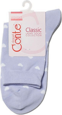 Носки женские Conte Classic 7С-22СП 143 р. 25 бледно-фиолетовый 