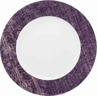 Тарілка підставна Golden Violet 27 см Fiora