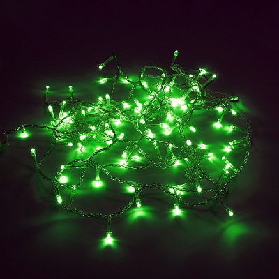 Электрогирлянда линейная SHLigts Нить (ILD100C-GG) встроенный светодиод (LED) 100 ламп 5 м 