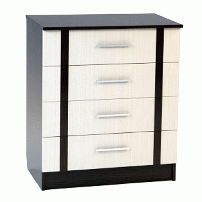 Комод Феникс Квадро-3 730х850х390 мм венге магия/венге светлый