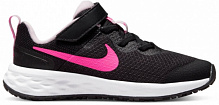 Кроссовки Nike NIKE REVOLUTION 6 DD1095-007 р.27,5 черный