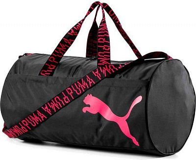 Сумка женская Puma AT ESS barrel bag AW1920 07662603 21 л черный 