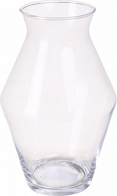 Ваза Аист H25 см D16,5 см 25 см прозорий 