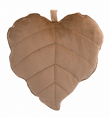 Подушка декоративна Листочок 44x44 см мокко Tigres