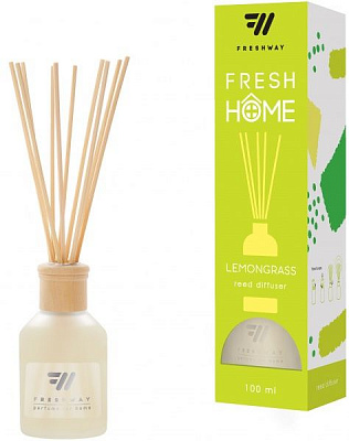 Аромадифузор для дому FRESHWAY Lemongrass Лемонграс 100 мл