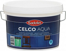 Лак CELCO AQUА 10 Sadolin мат 2,5 л
