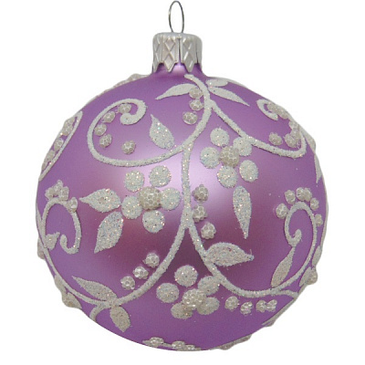 Шар новогодний d80 завиток, 9724/2560 