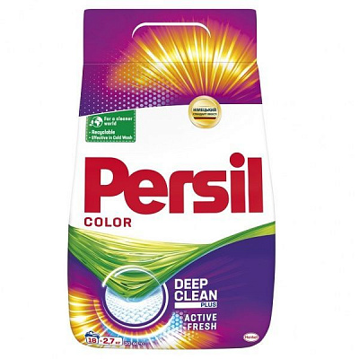 Порошок для машинной и ручной стирки Persil Колор 2,7 кг 