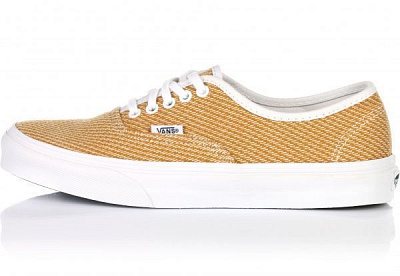 Кеды Vans U_Authentic_Slim_(Jersey) VA326QJQI р. US 7 желтый