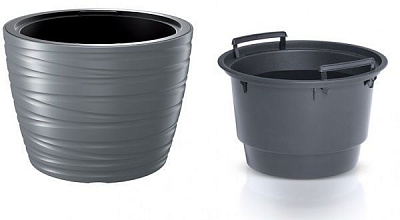 Горшок для цветов Prosperplast MAZE 475х349 мм круглый 