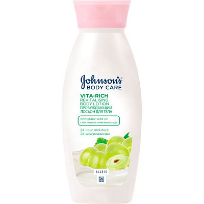 Гель для душа Johnson's Body Care Vita Rich с маслом виноградных косточек 250 мл