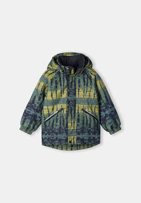 Куртка дитяча для хлопчика Reima Reimatec Nappaa Pro+ р.110 темно-зелений 521613A-8512