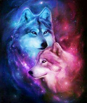 Набір для творчості зі стразами на підрамнику Дивний сон 40x50 см 189128 Діамантові ручки