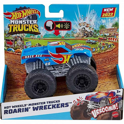 Автомобиль Hot Wheels Monster Trucks Ревущие внедорожники в ассортименте 1:43 HDX60