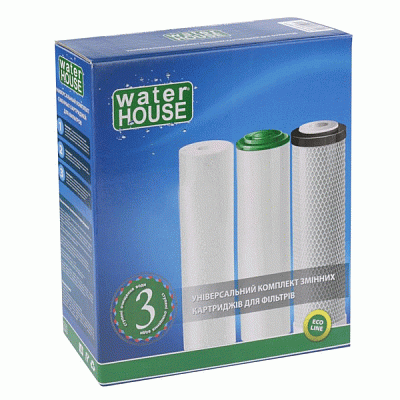 Комплект картриджів Water House для видалення хлору
