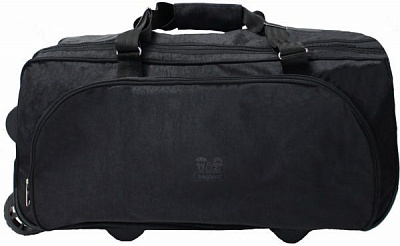 Сумка дорожня на колесах Bagland 36470 68 л чорний Мілан