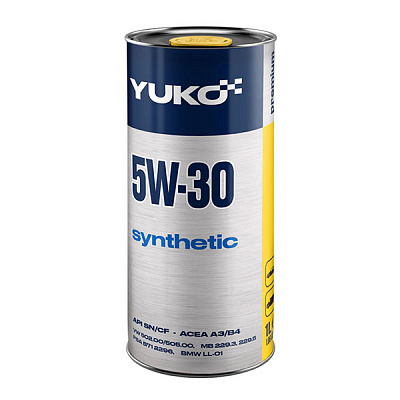 Моторное масло YUKO Synthetic 5W-30 1 л