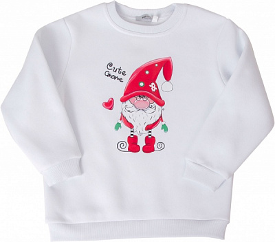Свитшот для девочки Mevis р.122 белый 4504 