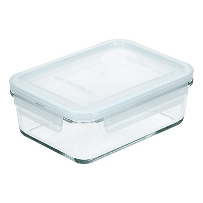 Контейнер Nested 400 мл прямокутний білий miFamilia