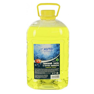 Зимнее средство в бачок омывателя AutoAssistance -12°C Цитрус 4 л