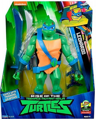 Фігурка TMNT серії «Еволюція Черепашок-Ніндзя» Фз бойовим панциром - ЛЕОНАРДО (27 cм)