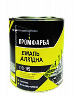 Эмаль алкидная ПРОМФАРБА ПФ-115 белый глянец 2,8кг