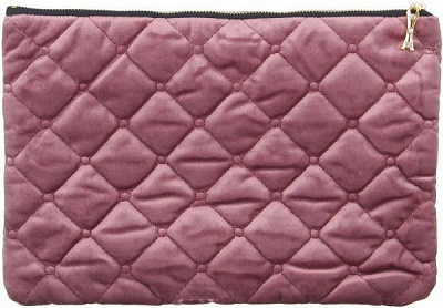 Косметичка La Nuit Велюр Melina 19x28 см розовый 