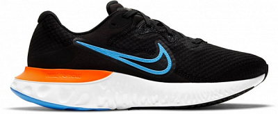 Кросівки Nike RENEWRUN2 CU3504-007 р.44 чорно-блакитний