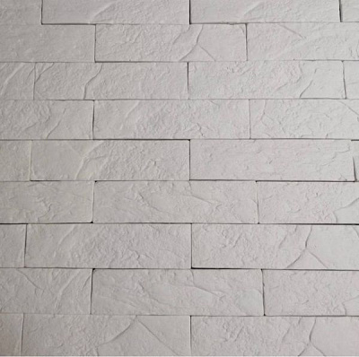 Плитка гипсовая прямая Gipsanit Classic белая 0,8 кв.м 