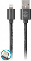 Кабель Forever USB – Apple Lightning 1 м чорний (GSM032491) 