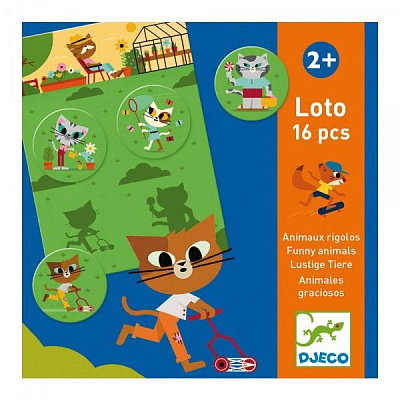 Игровой набор Djeco Забавные животные DJ08127