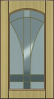 Фасад для кухні Грейд-Плюс Клен світлий патина №420 713x396 ВТ Вінтаж лівий