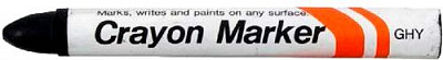 Маркер Sakura індустріальний перманентний CRAYON MARKER 15 мм GHY#49 чорний