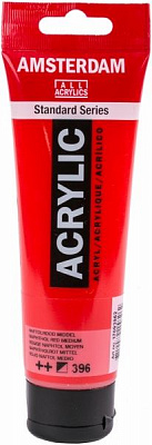 Краска акриловая № 396 Нафтоловый красный средний 120 мл Amsterdam Standart Royal Talens