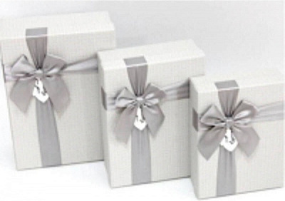 Коробка подарункова UFO Grey A131015 29х21х9 см