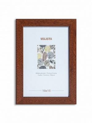 Рамка для фото Velista 15H-5120v 1 фото 10x15 см коричневый 
