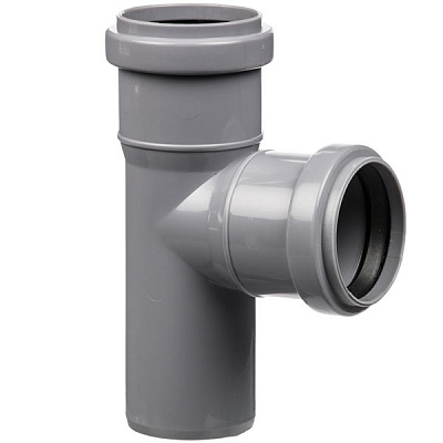 Трійник каналізаційний Європласт 50х50 мм 90°