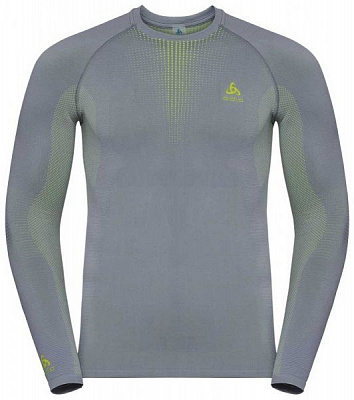 Термофутболка Odlo PERFORMANCE_WARM 188032-10685 S серый