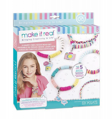 Набір для створення шарм-браслетів Make it Real Літні вібрації MR1317